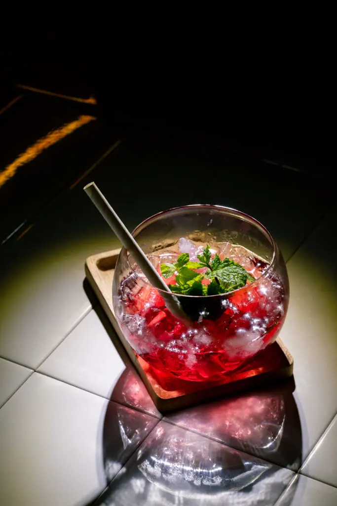 "Hipa Hipa handcrafted cocktail at Atelier V cocktail bar in Indore"
