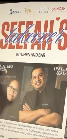 Seefah x Chaiyo Bar Valentine's bar takeover event Indore – cocktail event at Atelier V February 2026