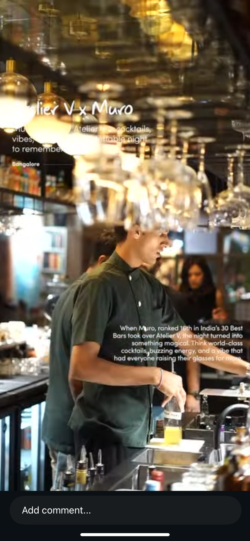 Muro Bar bar takeover event Indore – guest shift cocktail event at Atelier V May 2025