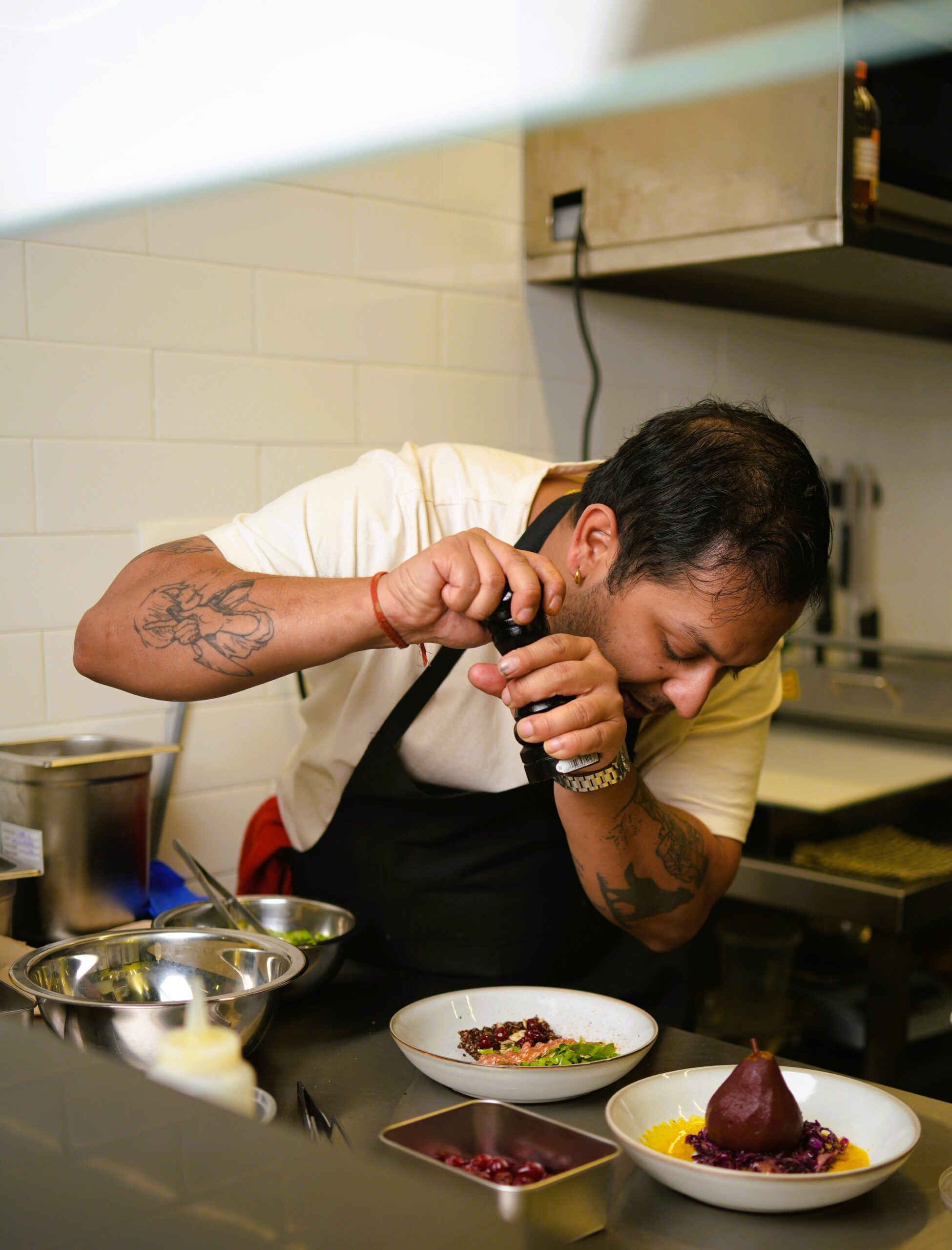 Chef Vedant Newatia, founder of Atelier V, Masala Code and Fabric in Indore